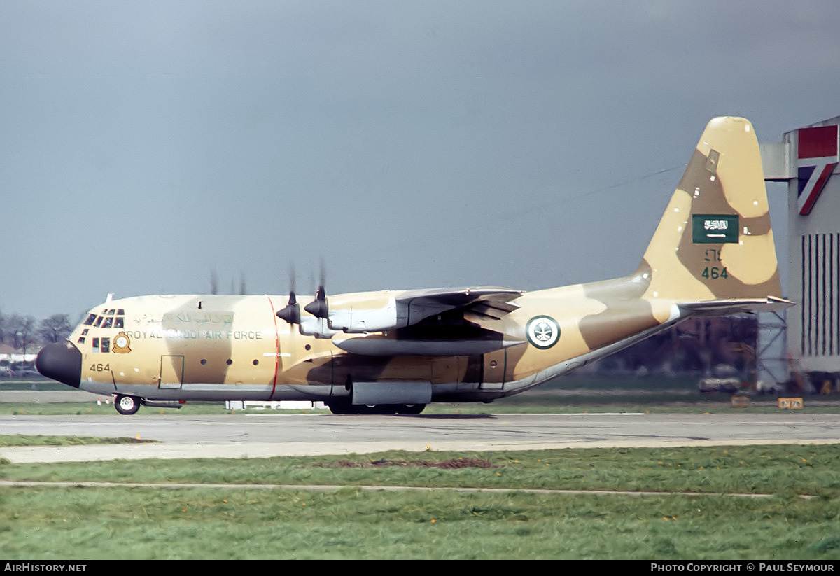 Aircraft Photo of 464 | Lockheed C-130E Hercules (L-382) | Saudi Arabia - Air Force | AirHistory.net #554899