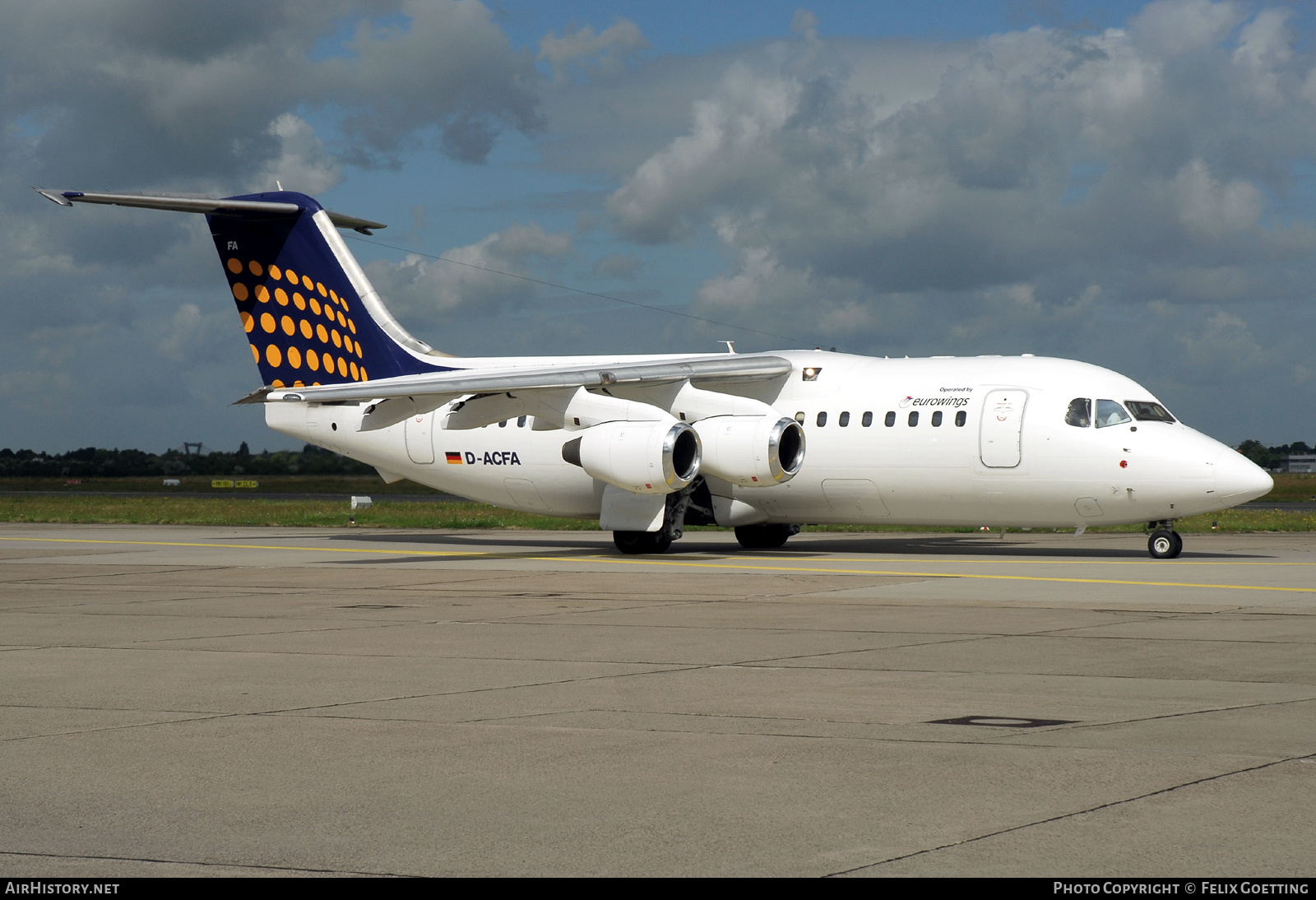 Aircraft Photo of D-ACFA | British Aerospace BAe-146-200 | Eurowings | AirHistory.net #554901