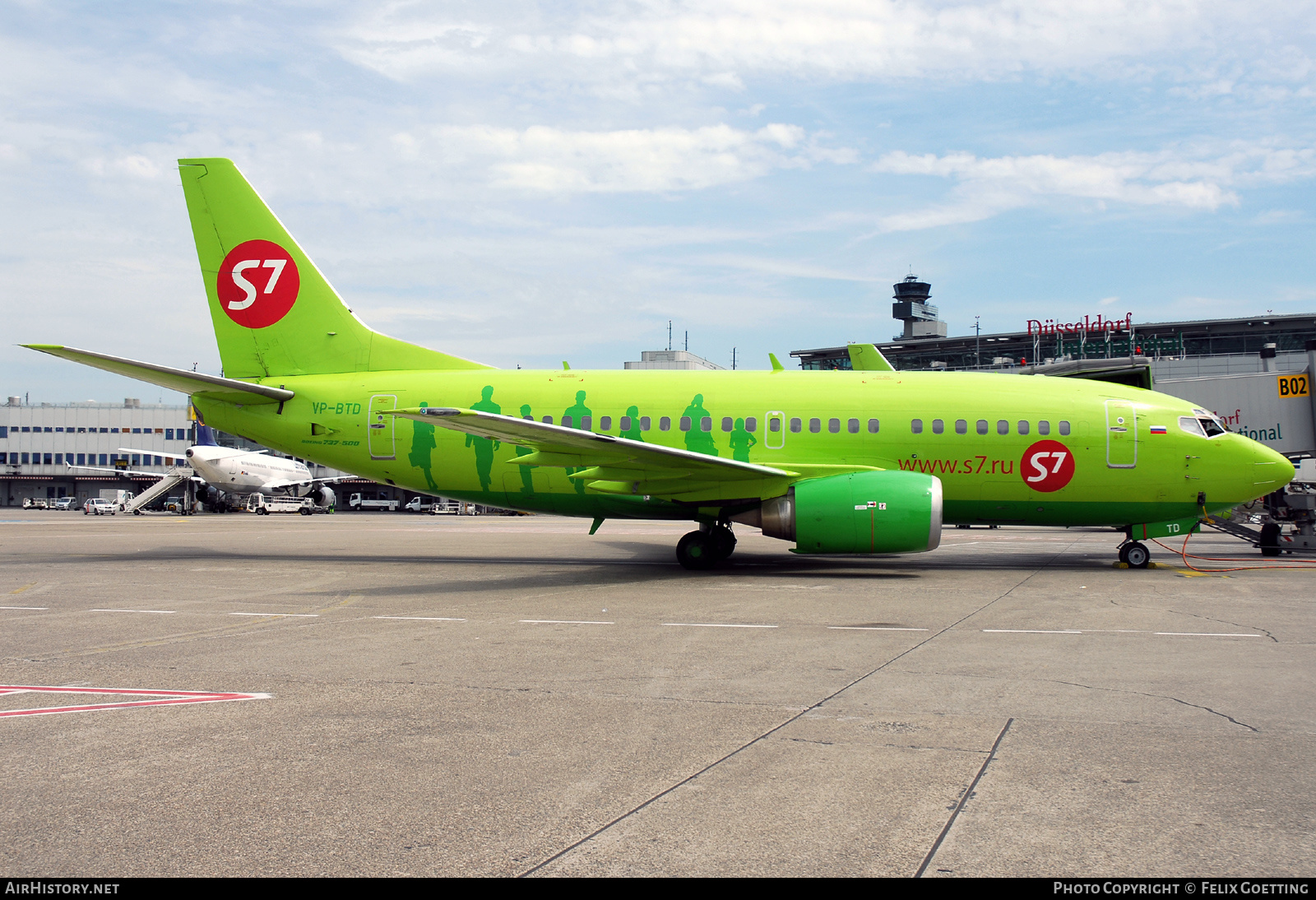 Aircraft Photo of VP-BTD | Boeing 737-522 | S7 Airlines | AirHistory.net #554914