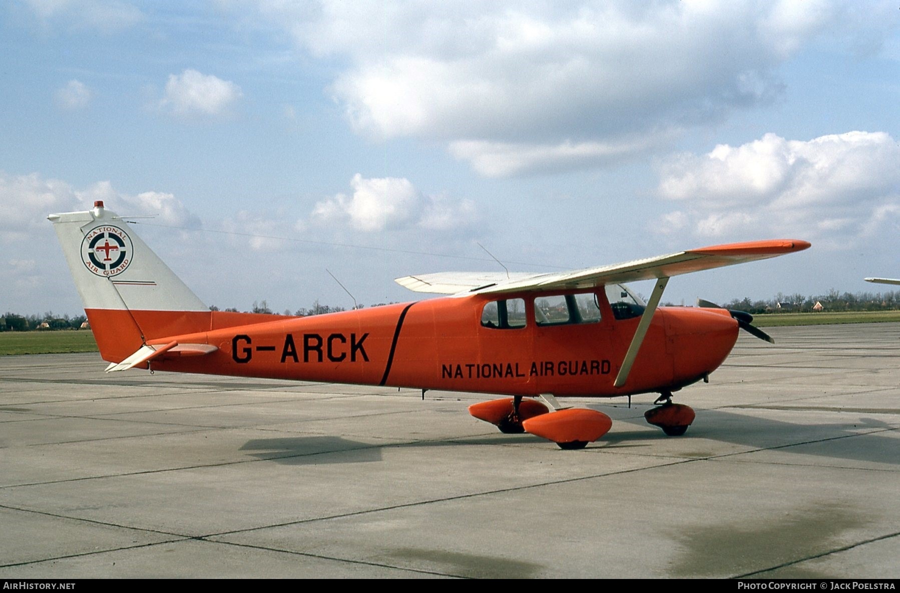 Aircraft Photo of G-ARCK | Cessna 175A Skylark | National Air Guard | AirHistory.net #554943