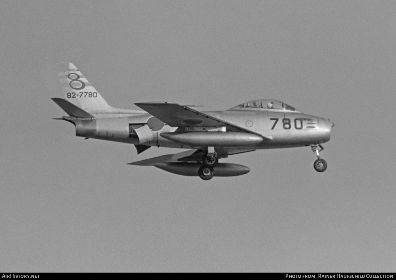 Aircraft Photo of 82-7780 | North American F-86F Sabre | Japan - Air Force | AirHistory.net #554949