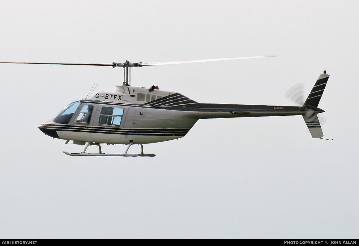 Aircraft Photo of G-BTFX | Bell 206B-2 JetRanger II | AirHistory.net #554951