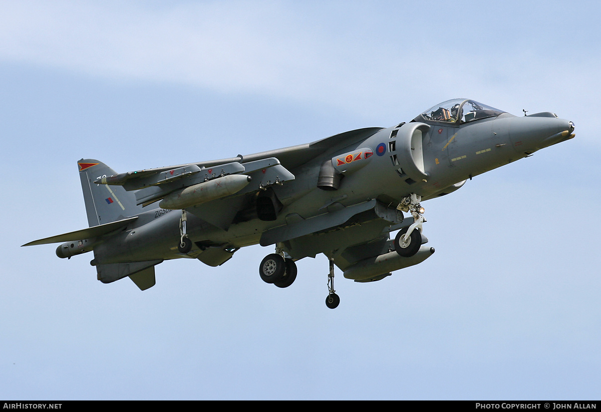 Aircraft Photo of ZG502 | British Aerospace Harrier GR7 | UK - Navy | AirHistory.net #554959