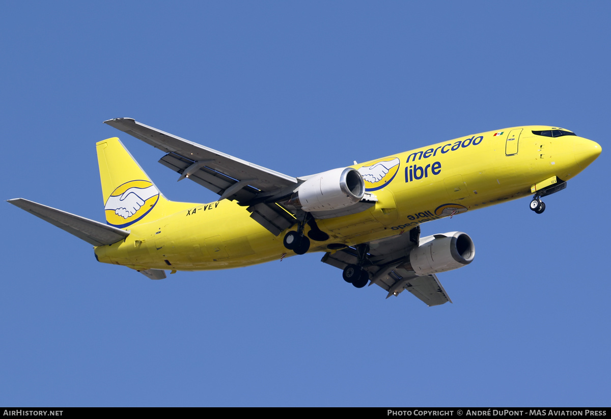 Aircraft Photo of XA-VEV | Boeing 737-476(SF) | Aeronaves TSM - Transportes Saltillo Monterrey | AirHistory.net #554976