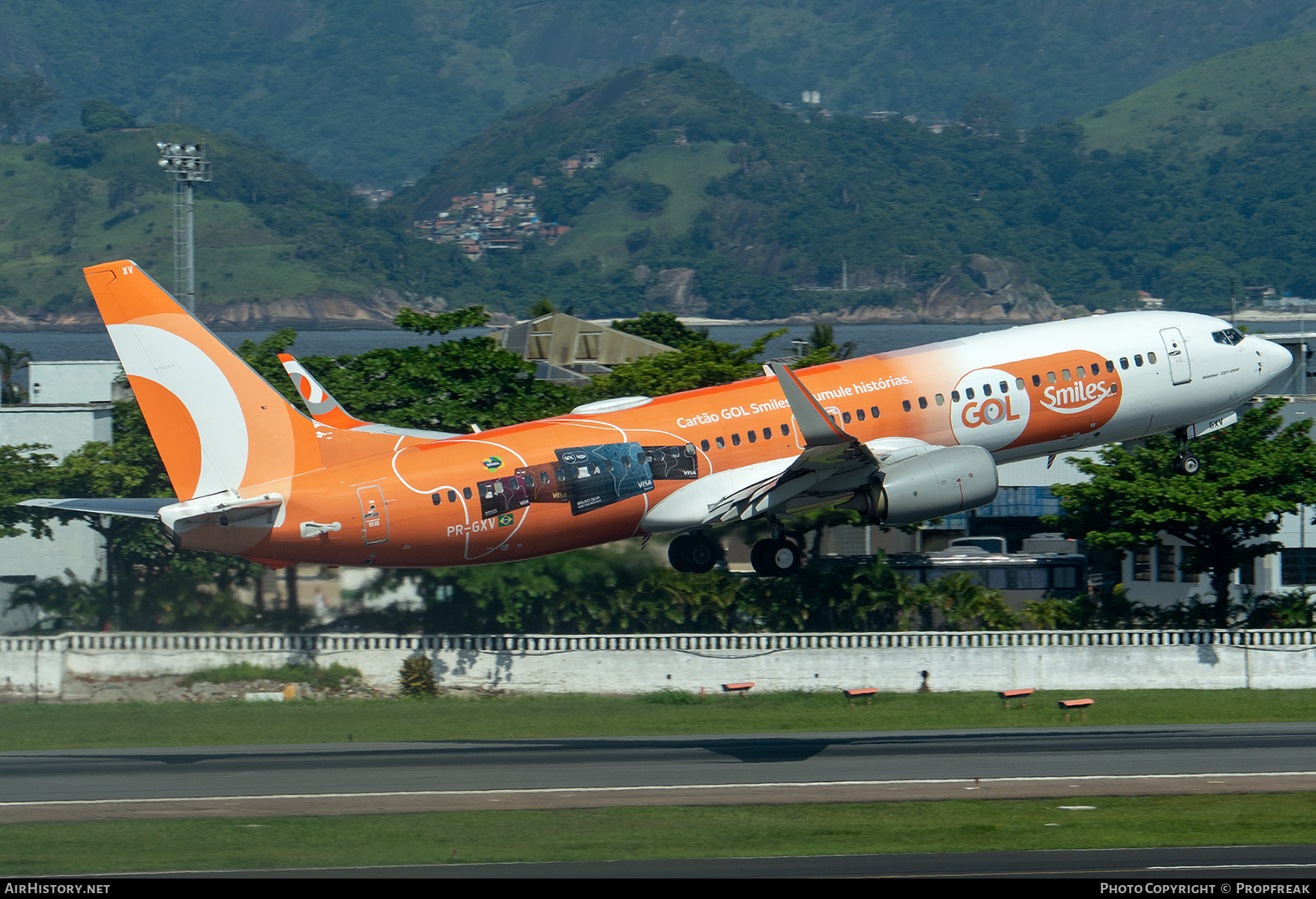 Aircraft Photo of PR-GXV | Boeing 737-8EH | GOL Linhas Aéreas | AirHistory.net #554983