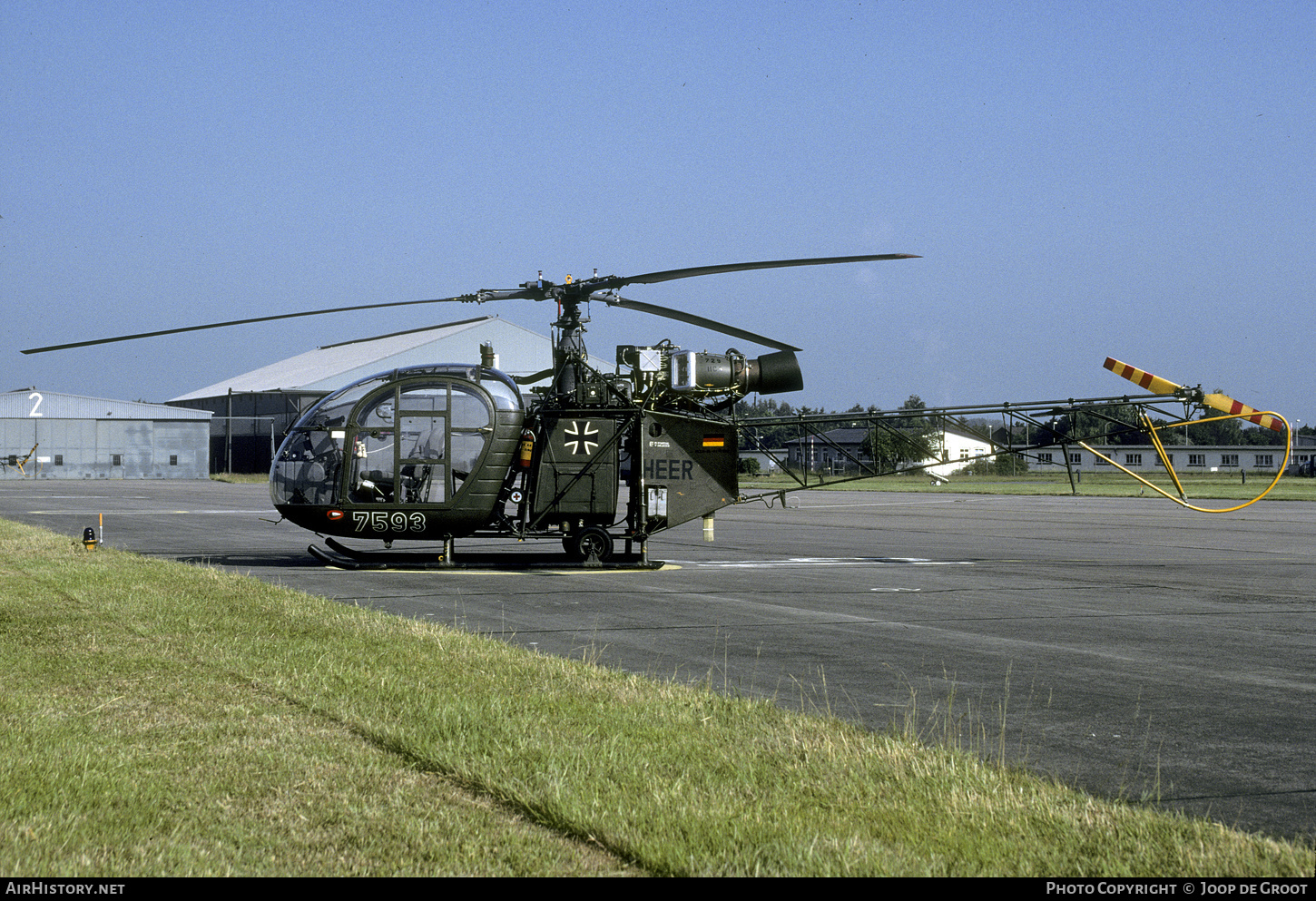 Aircraft Photo of 7593 | Sud SE-3130 Alouette II | Germany - Army | AirHistory.net #554997