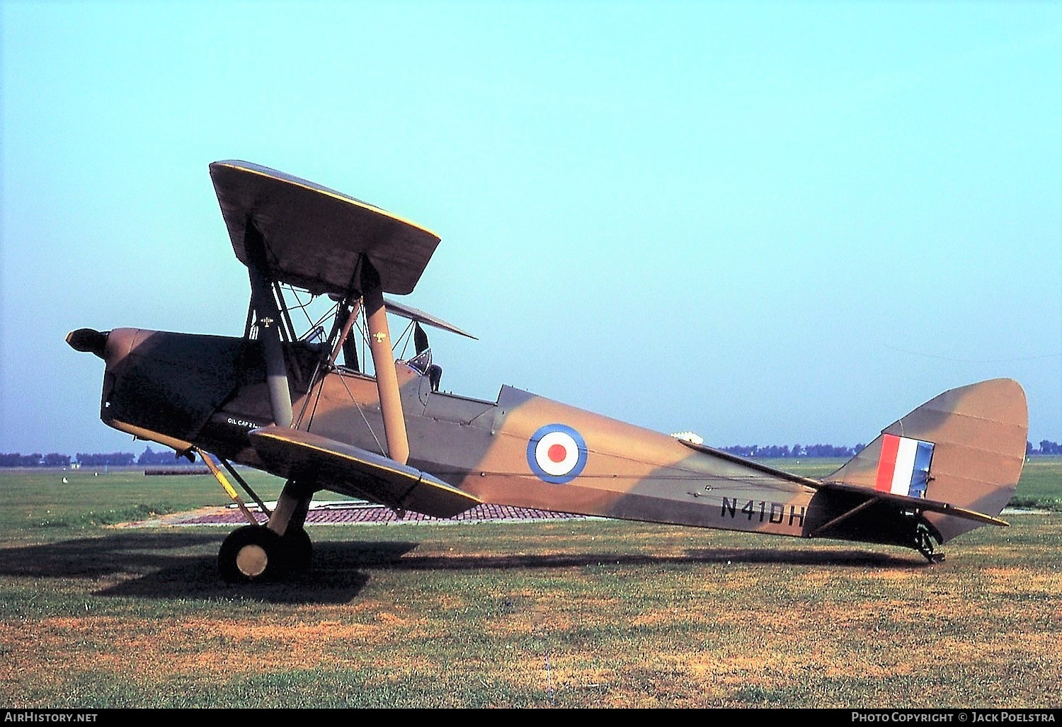 Aircraft Photo of N41DH | De Havilland D.H. 82A Tiger Moth | UK - Air Force | AirHistory.net #555007