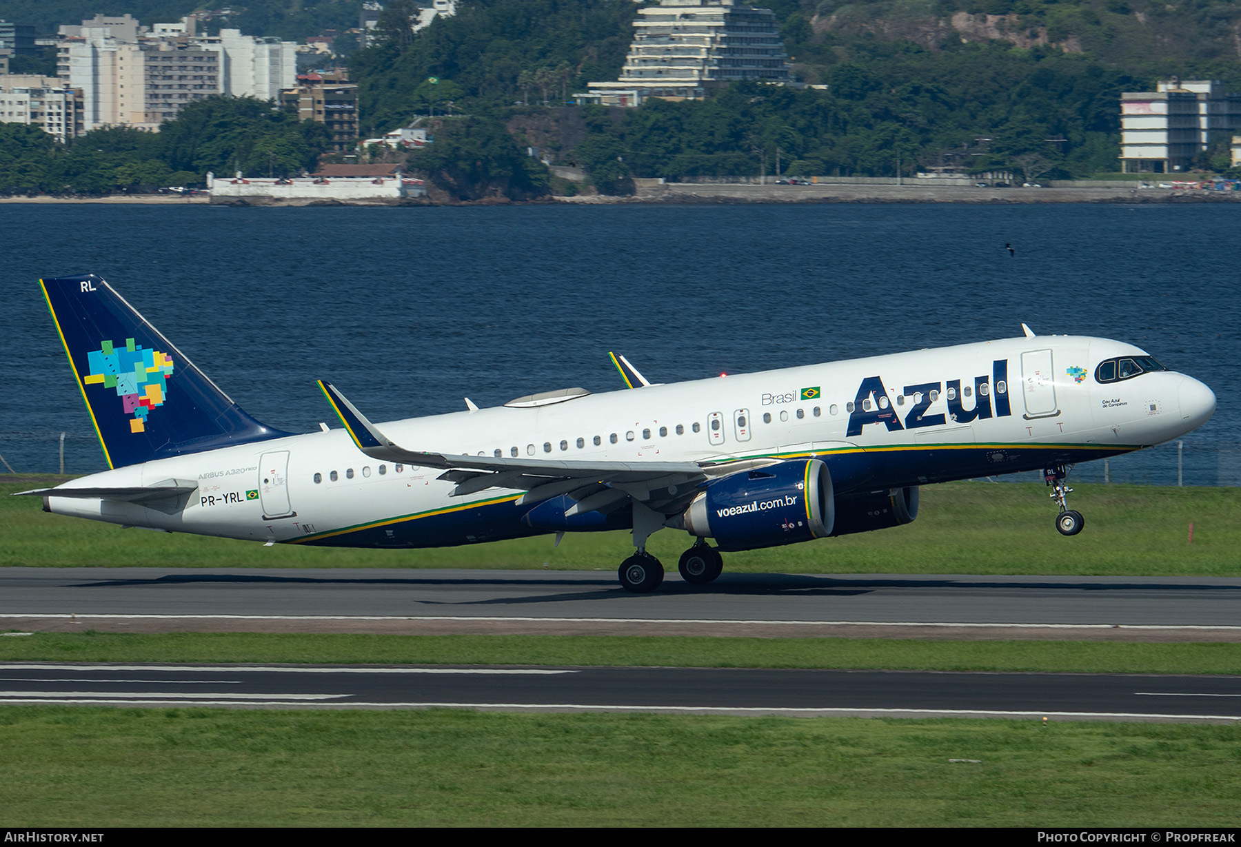 Aircraft Photo of PR-YRL | Airbus A320-251N | Azul Linhas Aéreas Brasileiras | AirHistory.net #555022