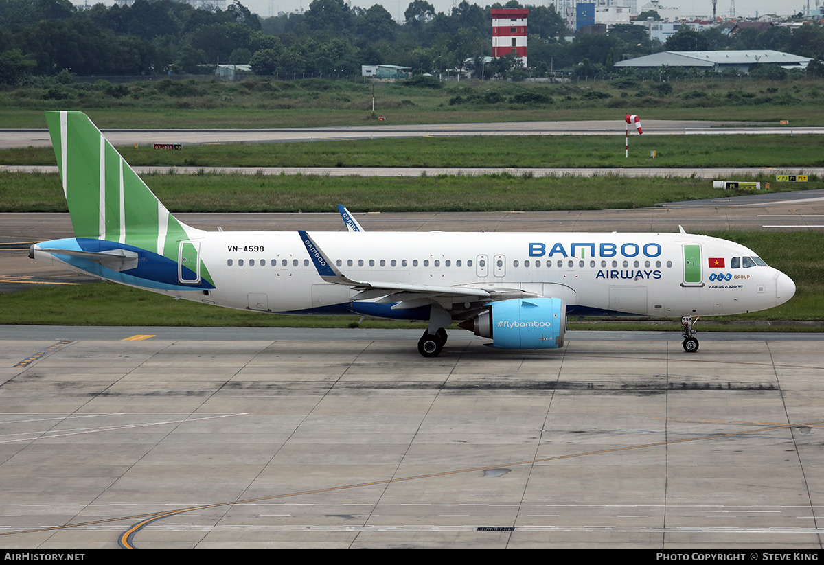 Aircraft Photo of VN-A598 | Airbus A320-251N | Bamboo Airways | AirHistory.net #555027