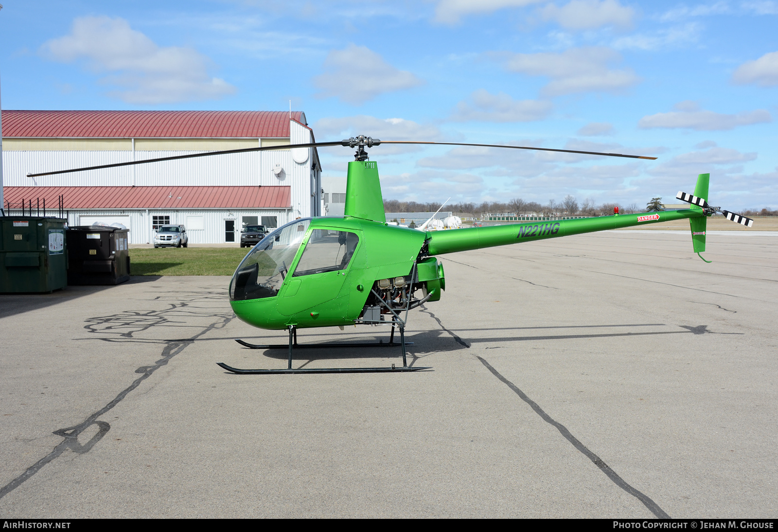 Aircraft Photo of N221HG | Robinson R-22 Beta | AirHistory.net #555036