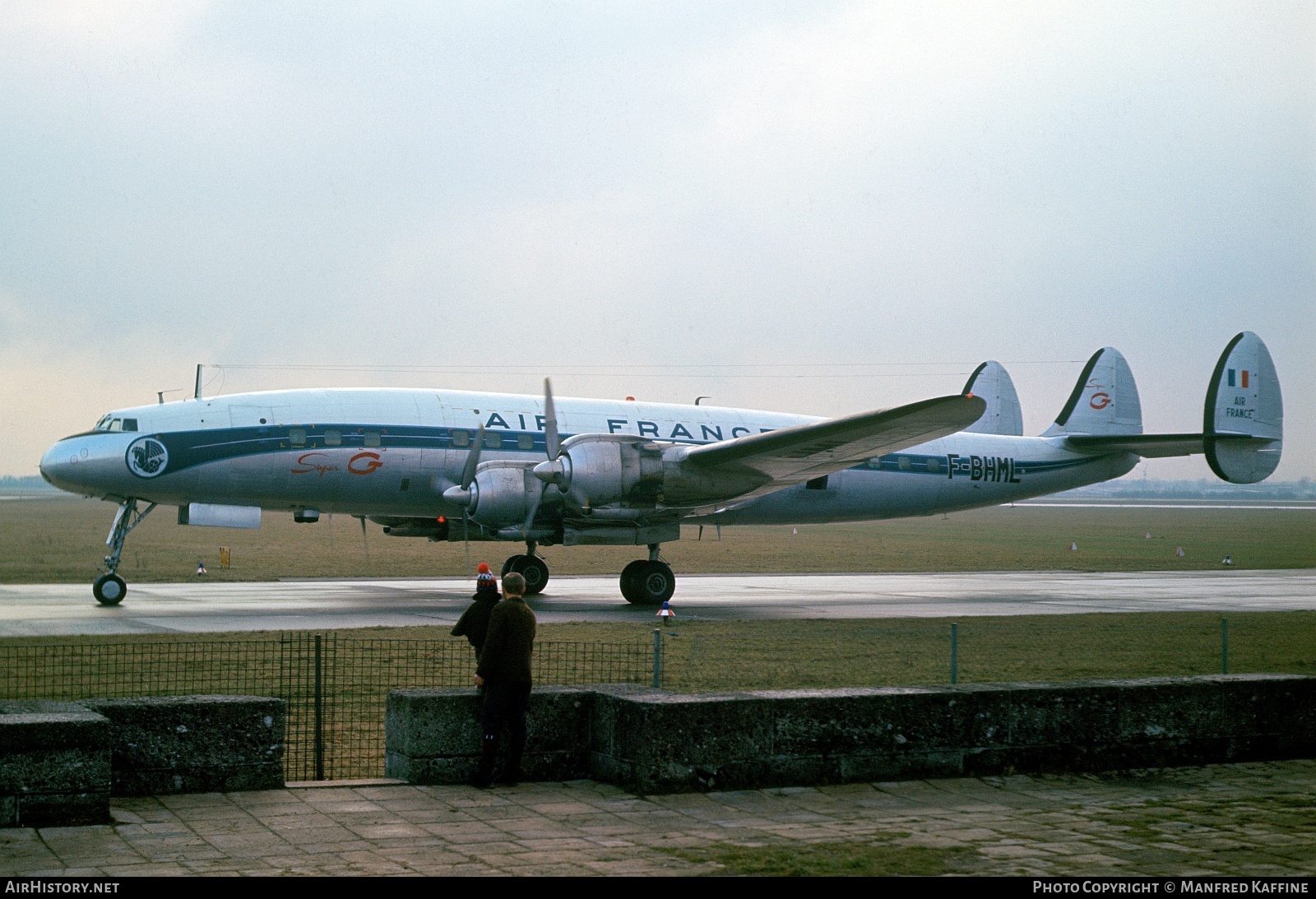 Aircraft Photo of F-BHML | Lockheed L-1049G Super Constellation | Air France | AirHistory.net #555040