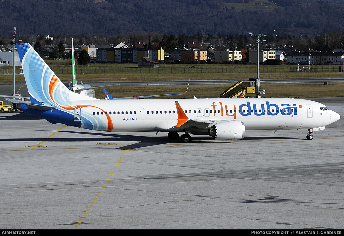 Aircraft Photo of A6-FNB | Boeing 737-9 Max 9 | Flydubai | AirHistory.net #555067