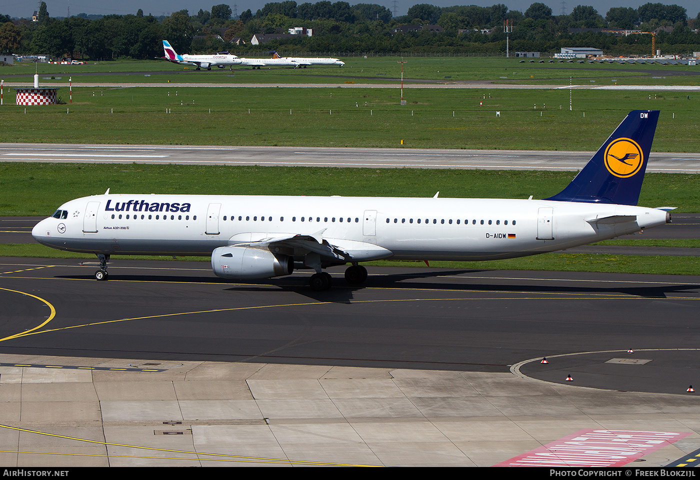 Aircraft Photo of D-AIDW | Airbus A321-231 | Lufthansa | AirHistory.net #555082