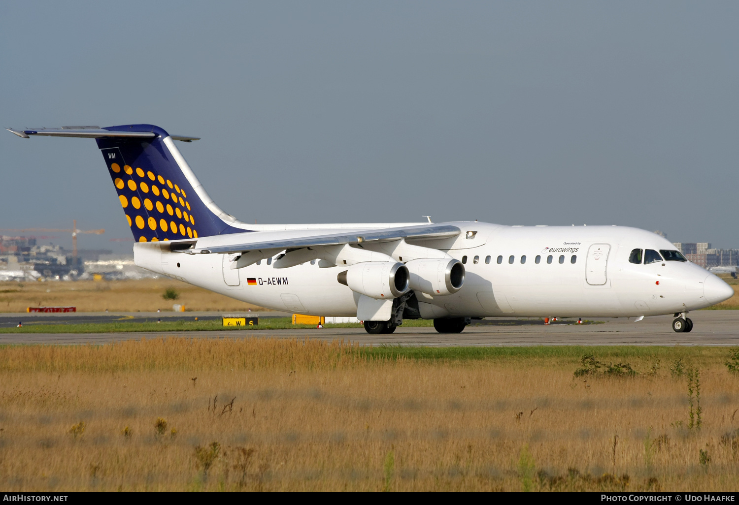 Aircraft Photo of D-AEWM | British Aerospace BAe-146-300 | Lufthansa Regional | AirHistory.net #555088