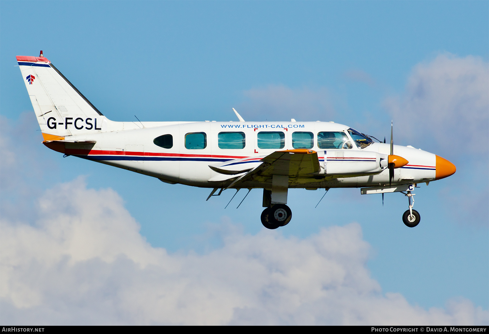 Aircraft Photo of G-FCSL | Piper PA-31-350 Navajo Chieftain | Flight Calibration Services - FCSL | AirHistory.net #555114