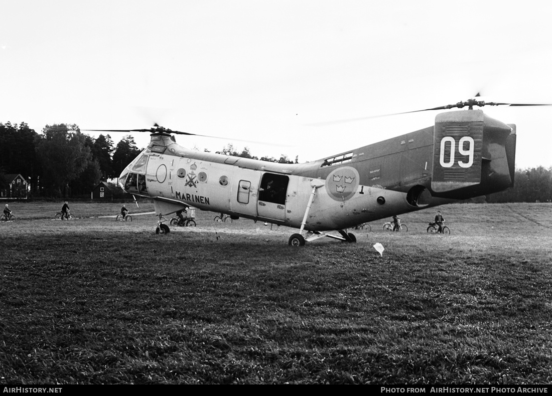 Aircraft Photo of 01009 | Vertol Hkp1 (44A) | Sweden - Navy | AirHistory.net #555115