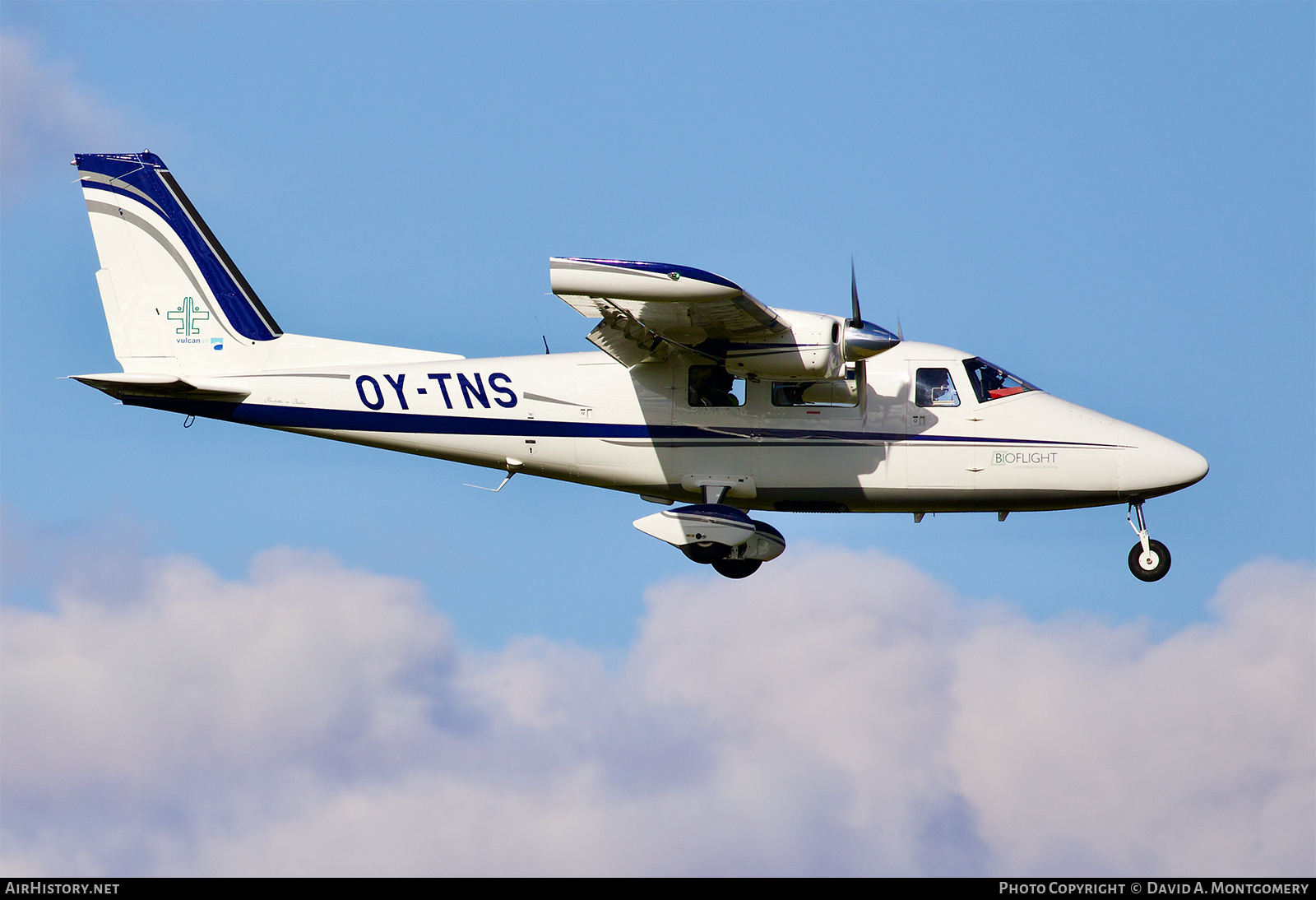 Aircraft Photo of OY-TNS | Vulcanair P-68C | Bioflight | AirHistory.net #555122