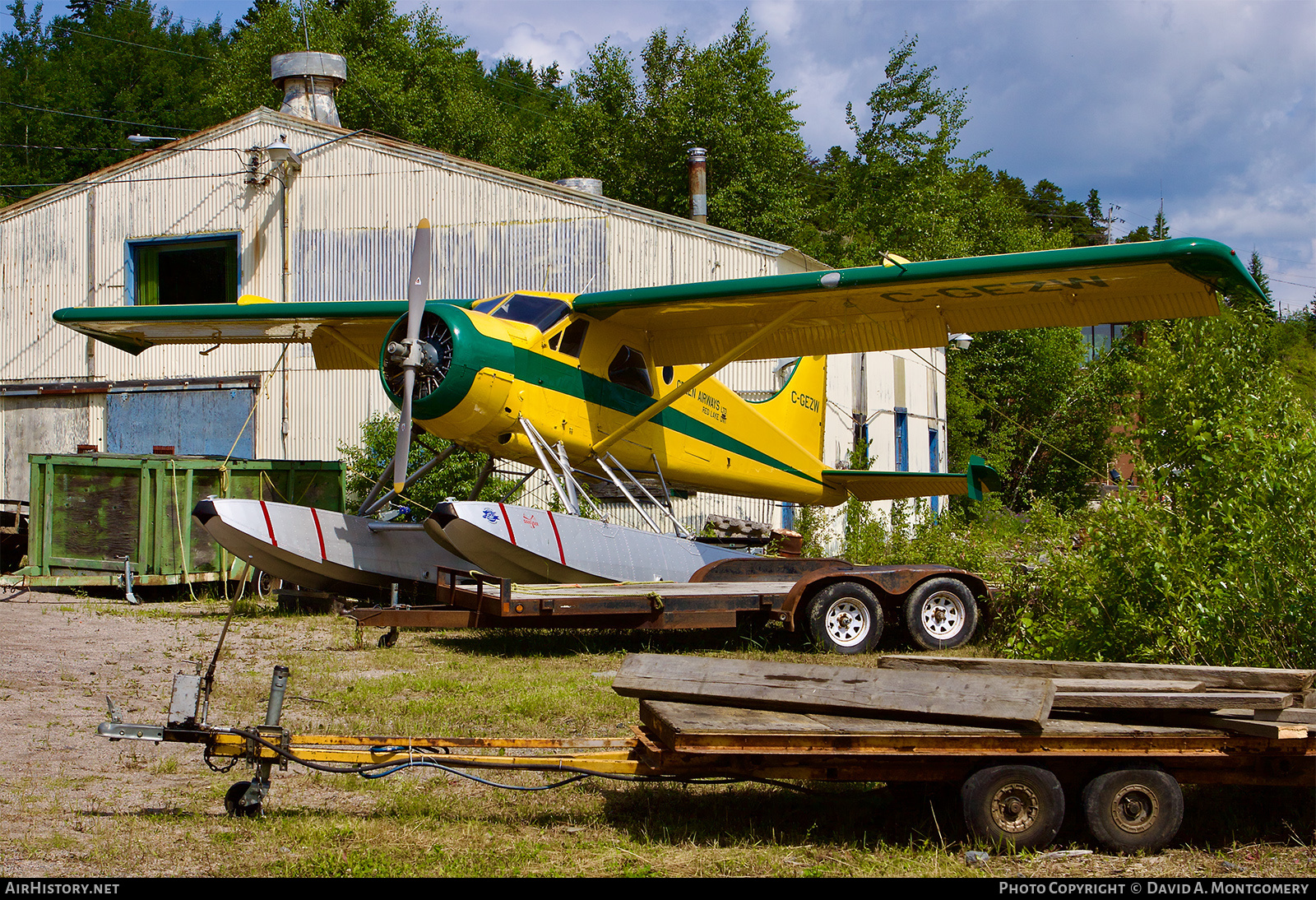 Aircraft Photo of C-GEZW | De Havilland Canada DHC-2 Beaver Mk.1 | Green Airways | AirHistory.net #555134