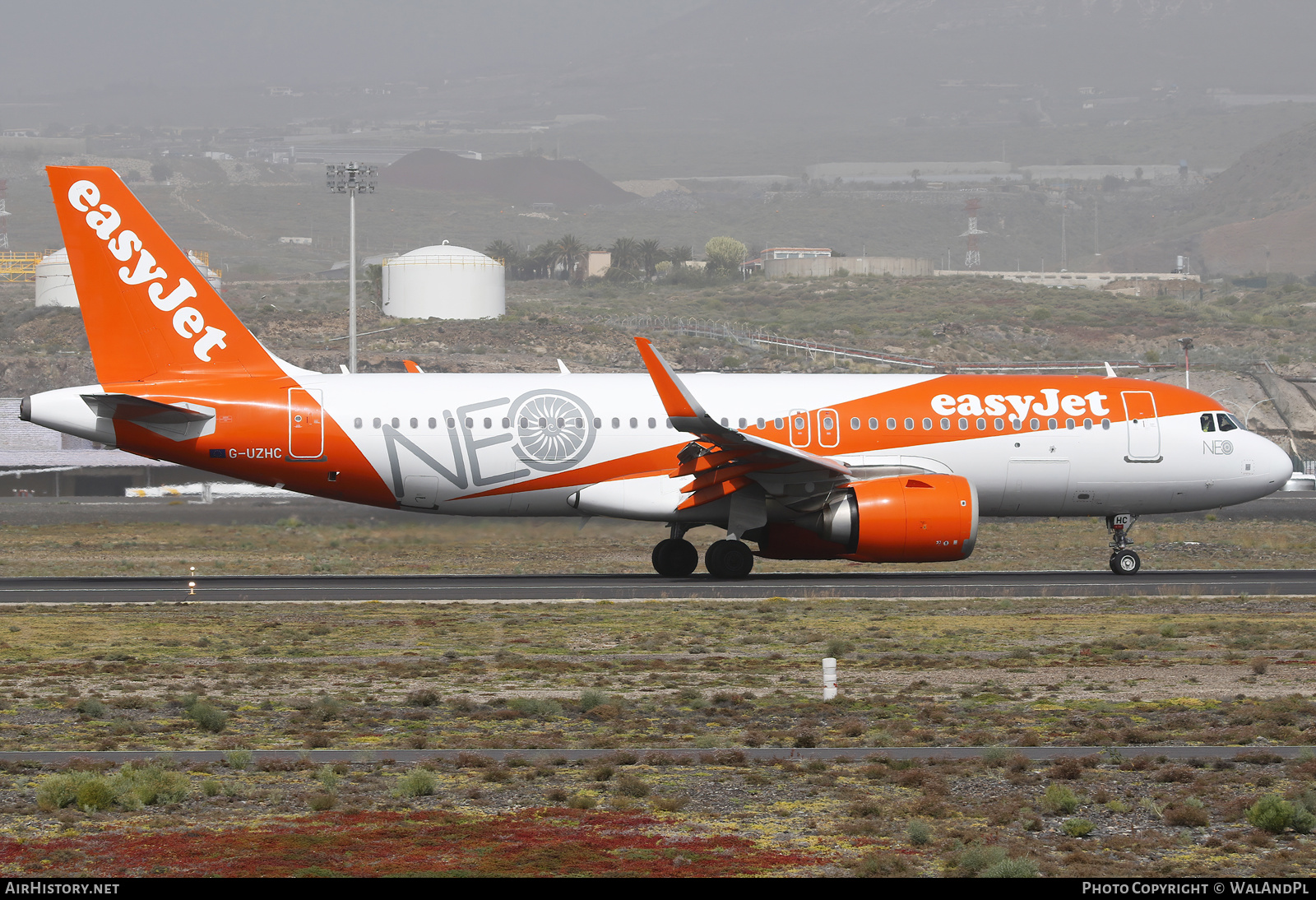 Aircraft Photo of G-UZHC | Airbus A320-251N | EasyJet | AirHistory.net #555159