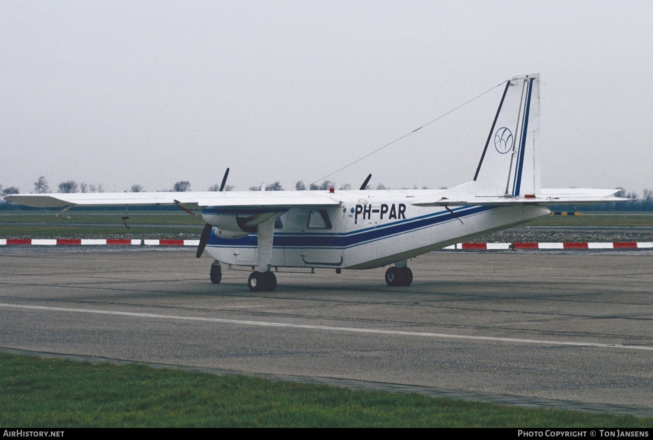 Aircraft Photo of PH-PAR | Britten-Norman BN-2A-26 Agricultural Islander | AirHistory.net #555164