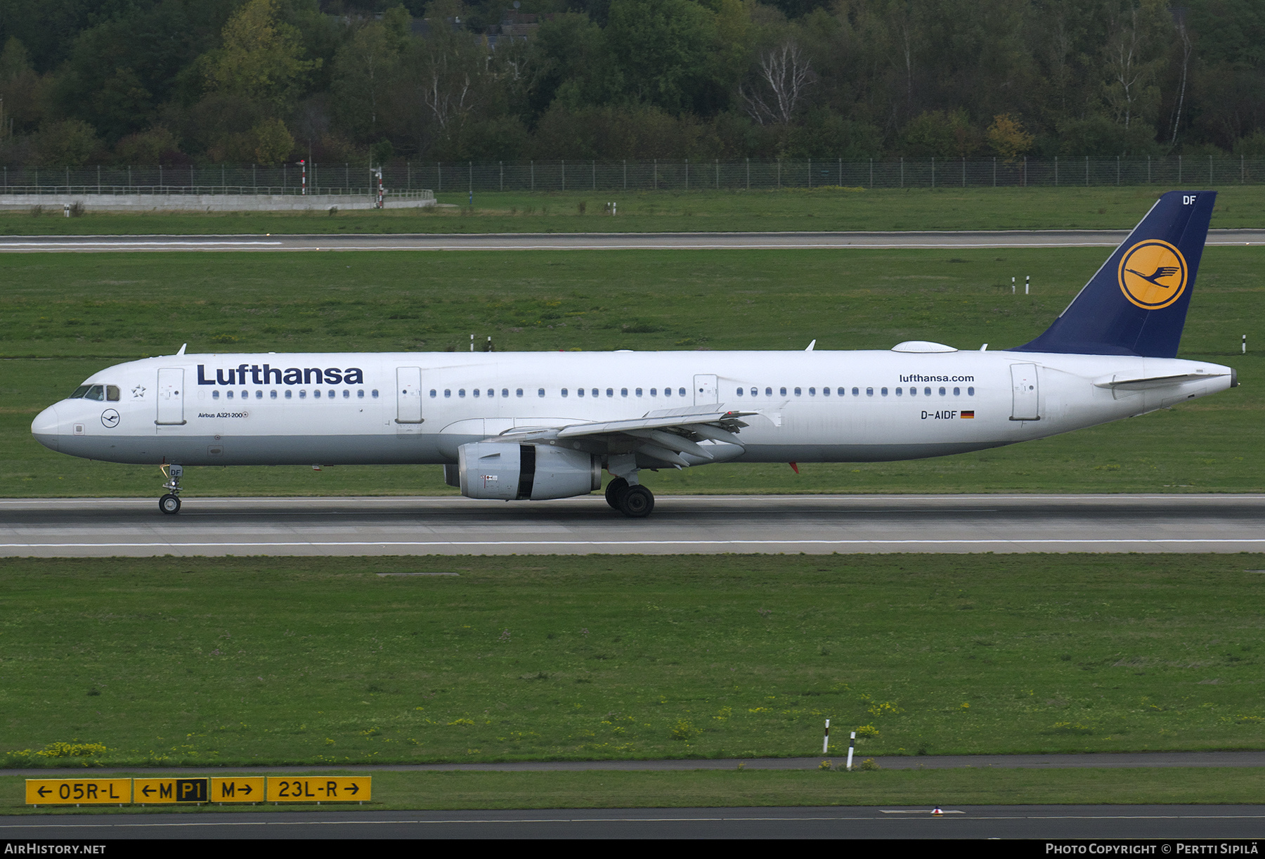 Aircraft Photo of D-AIDF | Airbus A321-231 | Lufthansa | AirHistory.net #555182