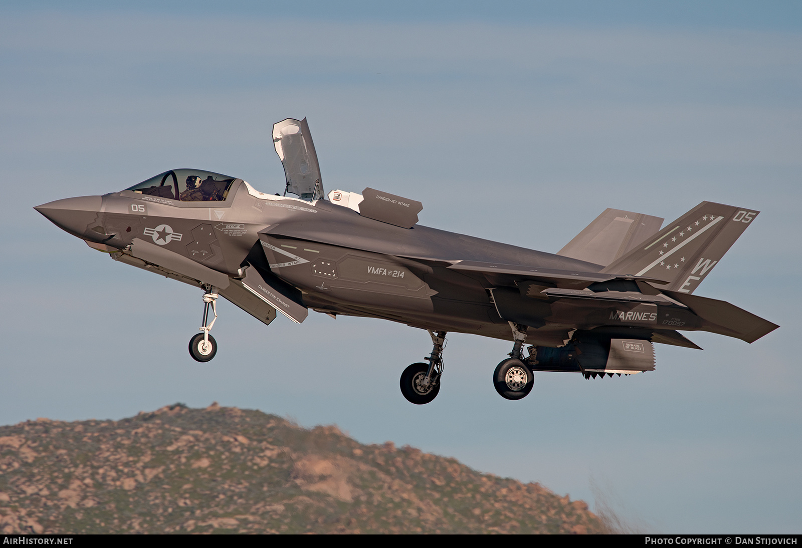 Aircraft Photo of 170057 | Lockheed Martin F-35B Lightning II | USA - Marines | AirHistory.net #555201