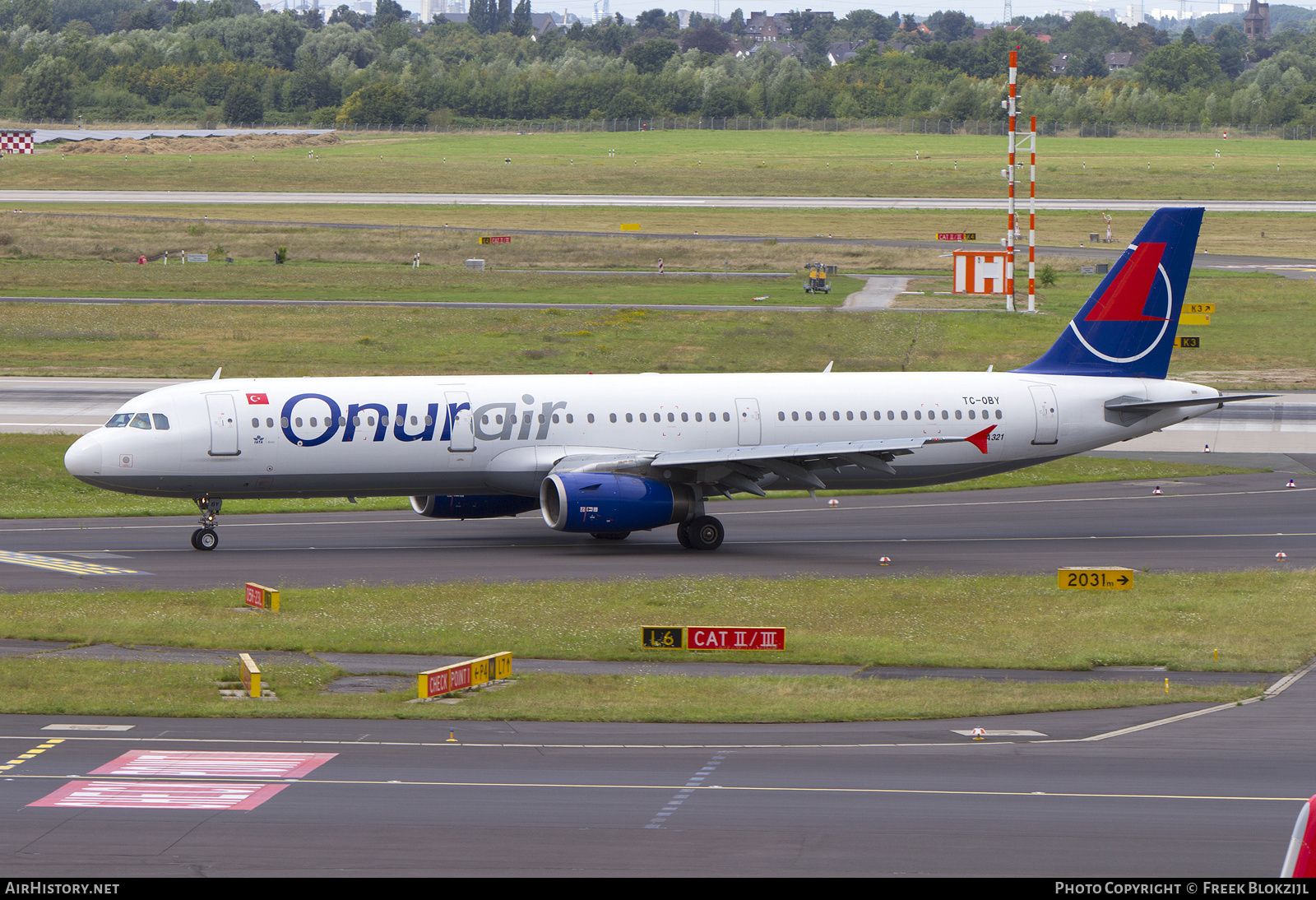 Aircraft Photo of TC-OBY | Airbus A321-231 | Onur Air | AirHistory.net #555204