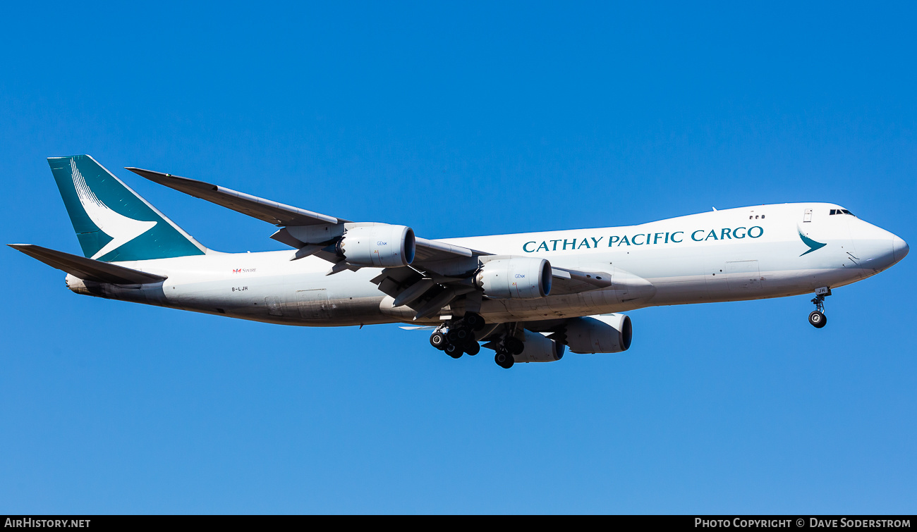 Aircraft Photo of B-LJH | Boeing 747-867F/SCD | Cathay Pacific Airways Cargo | AirHistory.net #555214