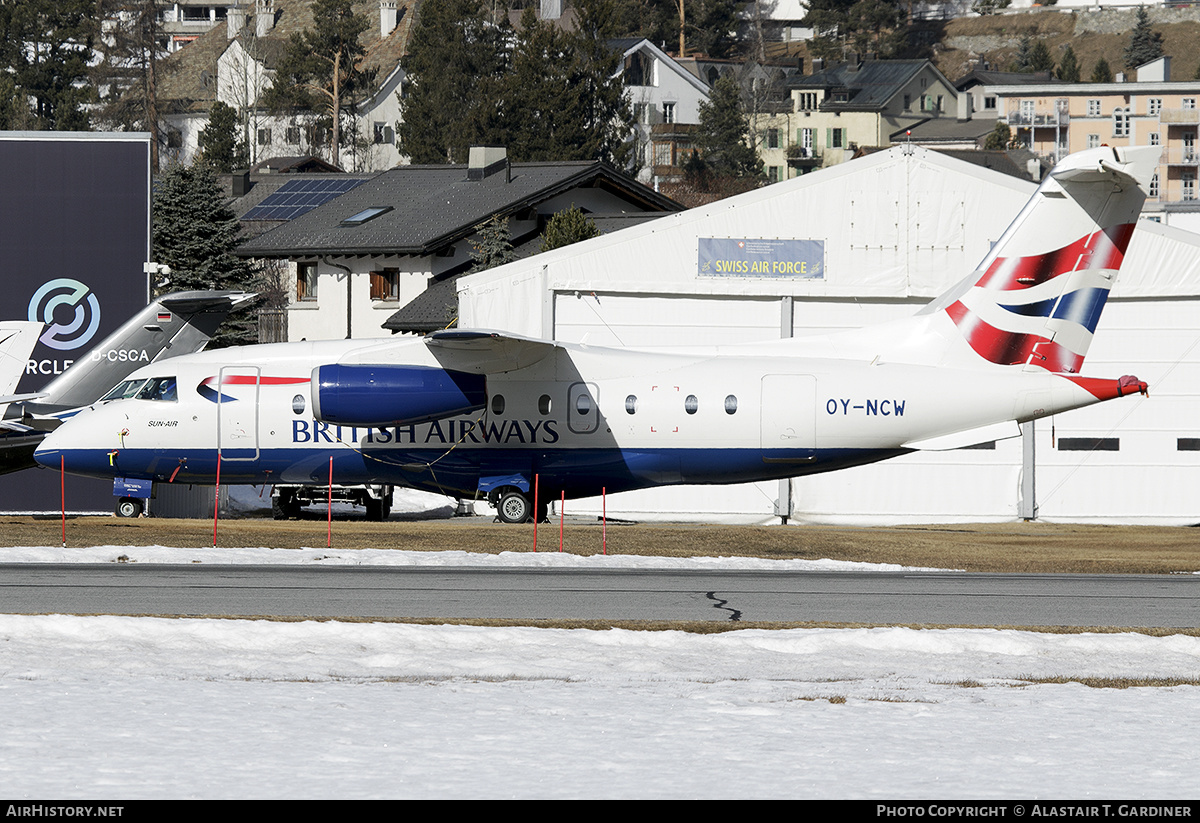 Aircraft Photo of OY-NCW | Dornier 328-300 328JET | British Airways | AirHistory.net #555221