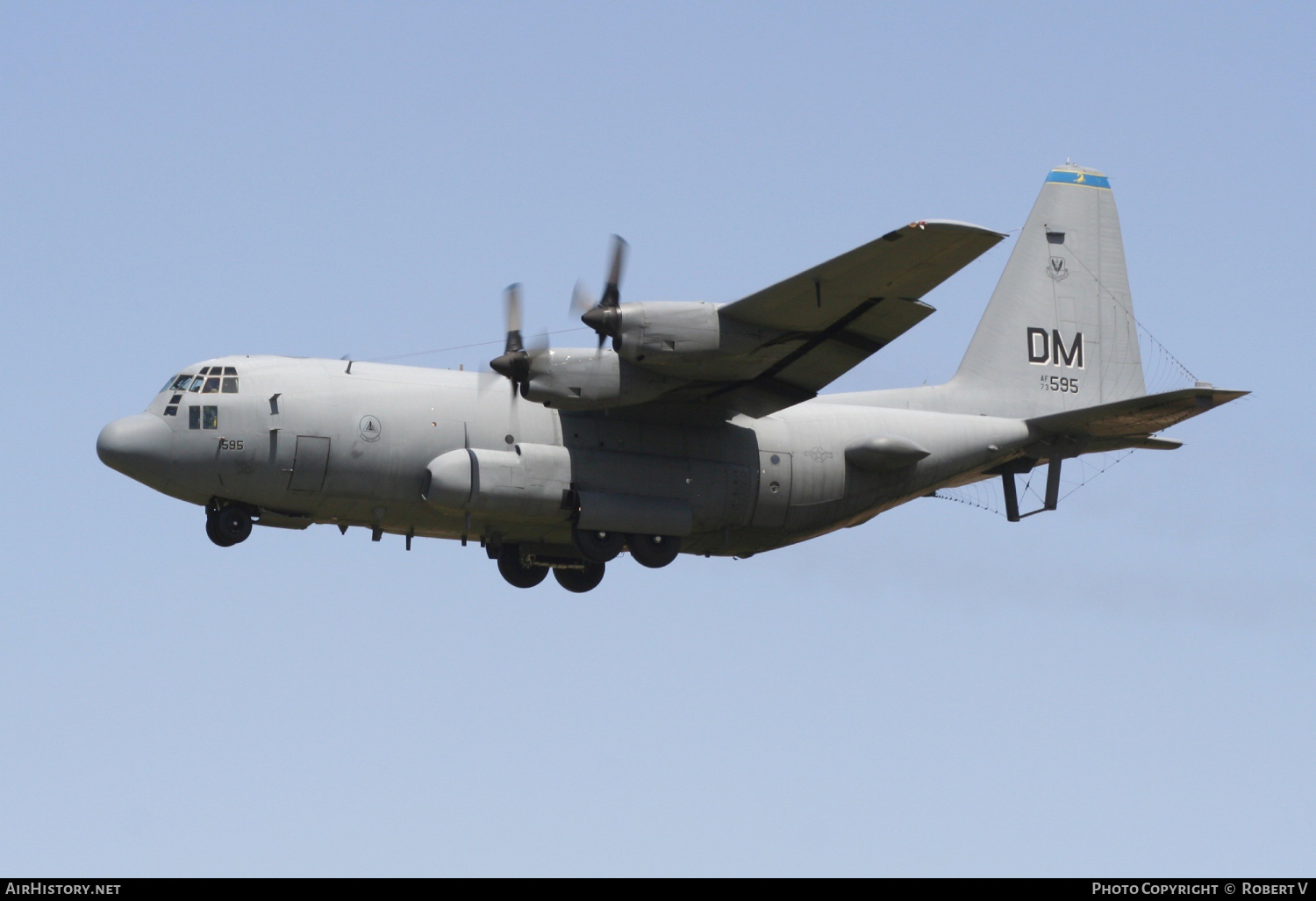 Aircraft Photo of 73-1595 / AF73-595 | Lockheed EC-130H Hercules (L-382) | USA - Air Force | AirHistory.net #555226