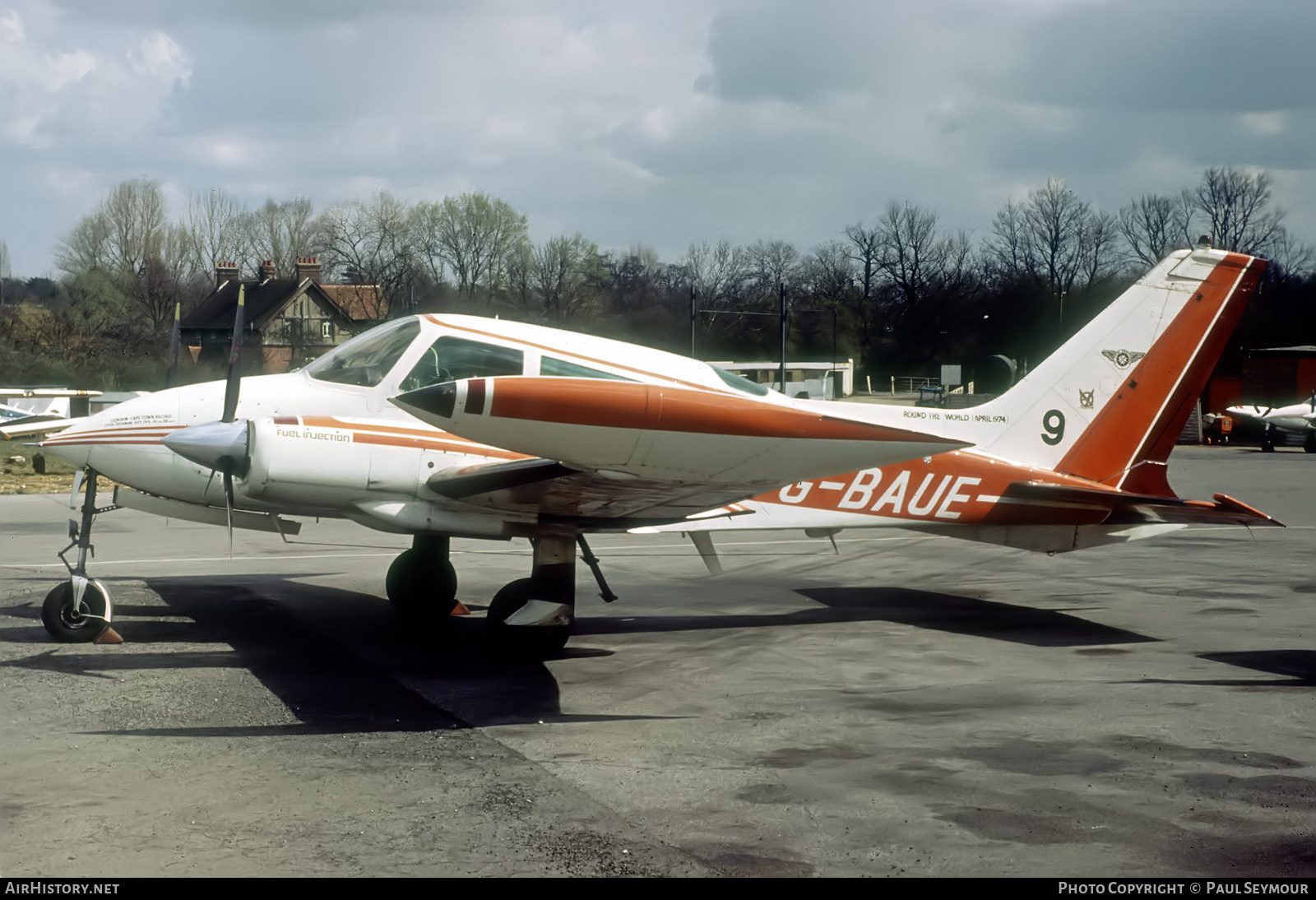 Aircraft Photo of G-BAUE | Cessna 310Q | AirHistory.net #555231