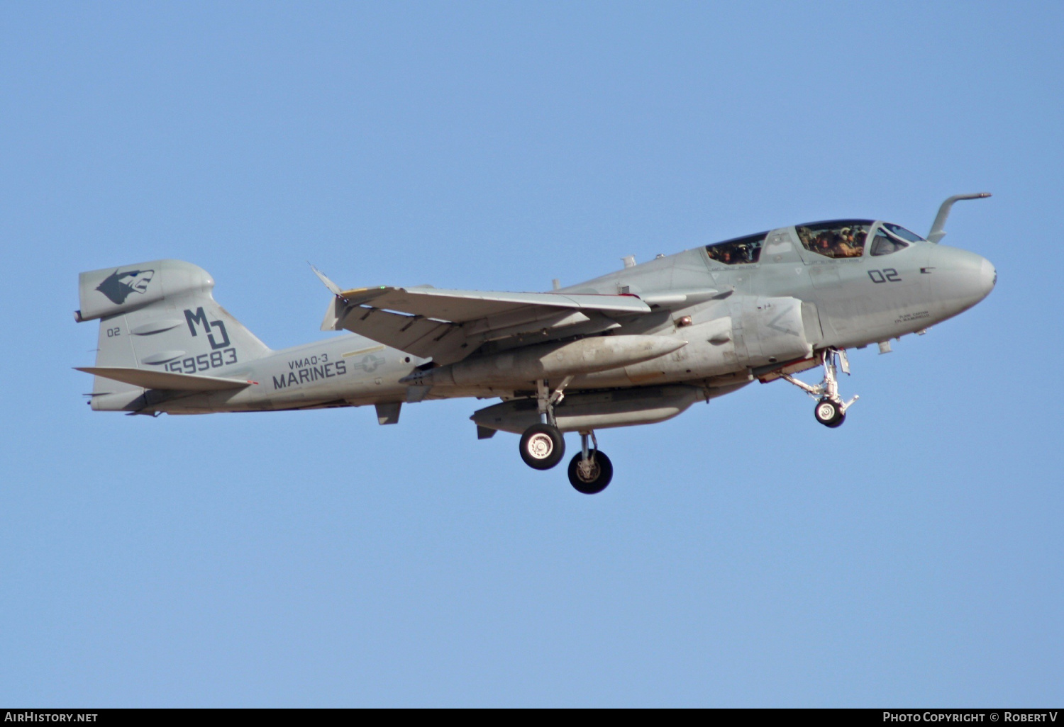 Aircraft Photo of 159583 | Grumman EA-6B Prowler (G-128) | USA - Marines | AirHistory.net #555233
