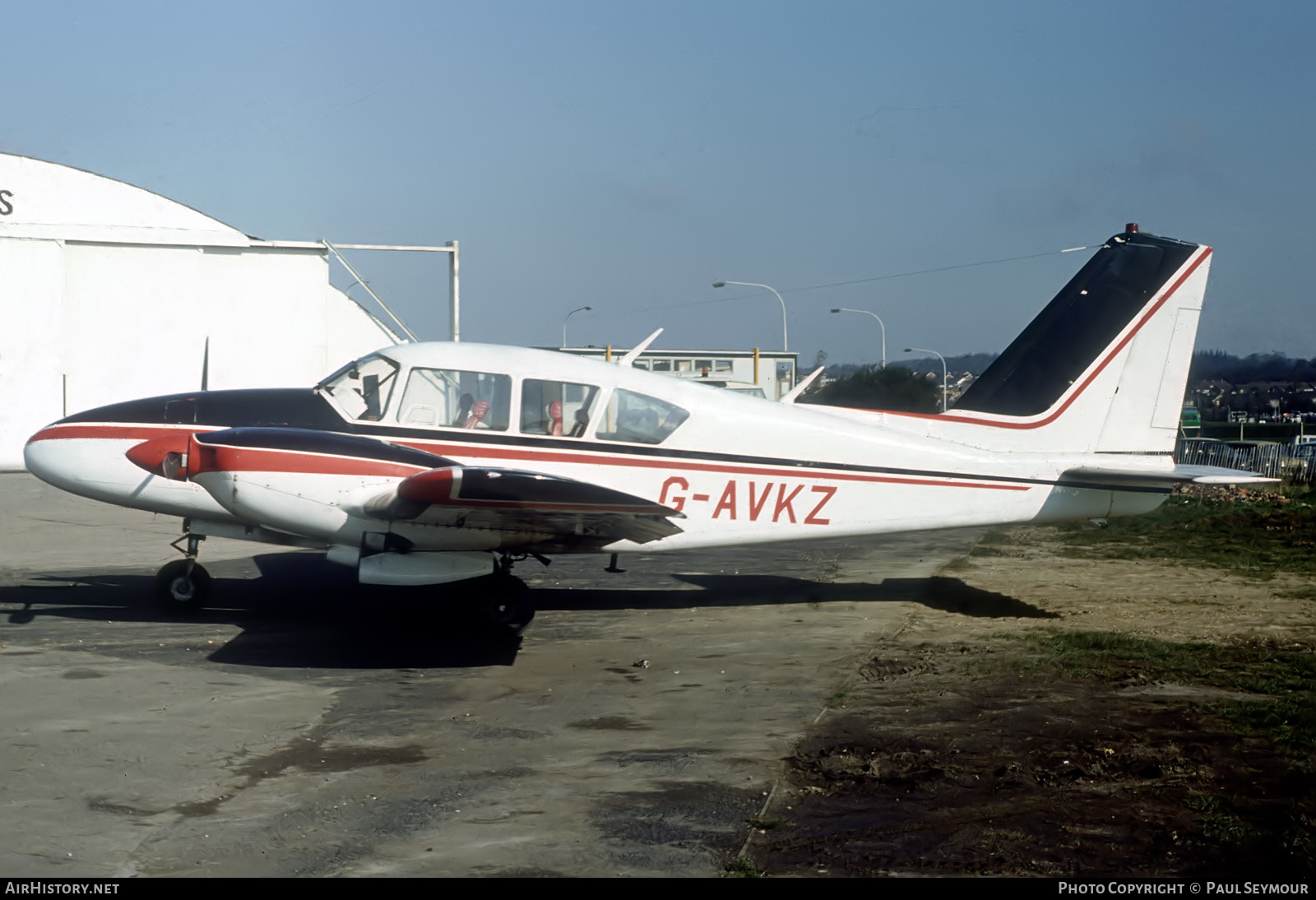 Aircraft Photo of G-AVKZ | Piper PA-23-250 Aztec C | AirHistory.net #555266