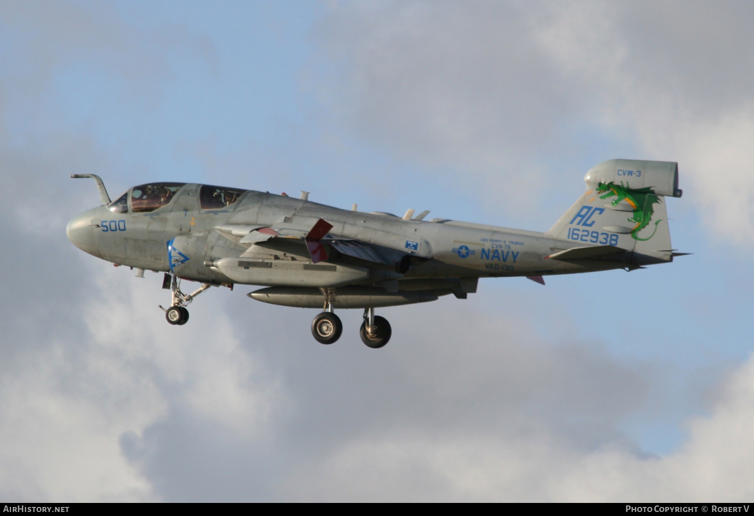 Aircraft Photo of 162938 | Grumman EA-6B Prowler (G-128) | USA - Navy | AirHistory.net #555302
