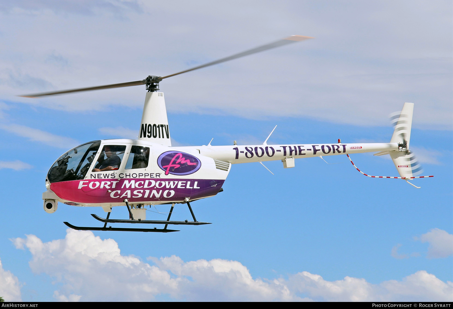 Aircraft Photo of N901TV | Robinson R-44 Raven II | AirHistory.net #555310