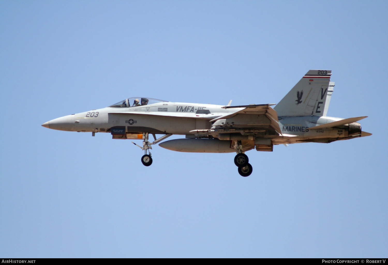 Aircraft Photo of 163142 | McDonnell Douglas F/A-18A+ Hornet | USA - Marines | AirHistory.net #555323