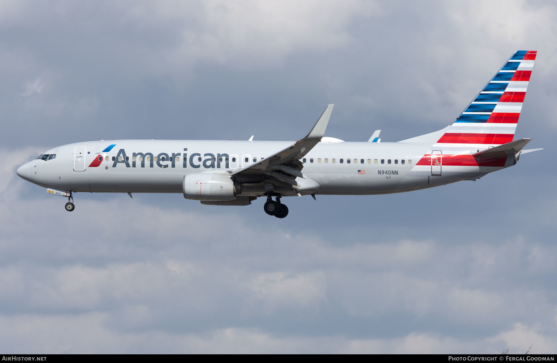 Aircraft Photo of N940NN | Boeing 737-823 | American Airlines | AirHistory.net #555330