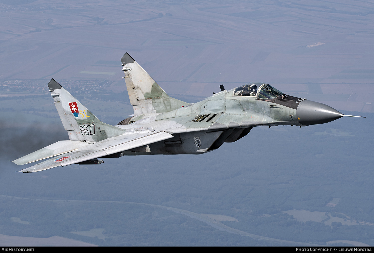 Aircraft Photo of 6627 | Mikoyan-Gurevich MiG-29AS (9-12AS) | Slovakia - Air Force | AirHistory.net #555342