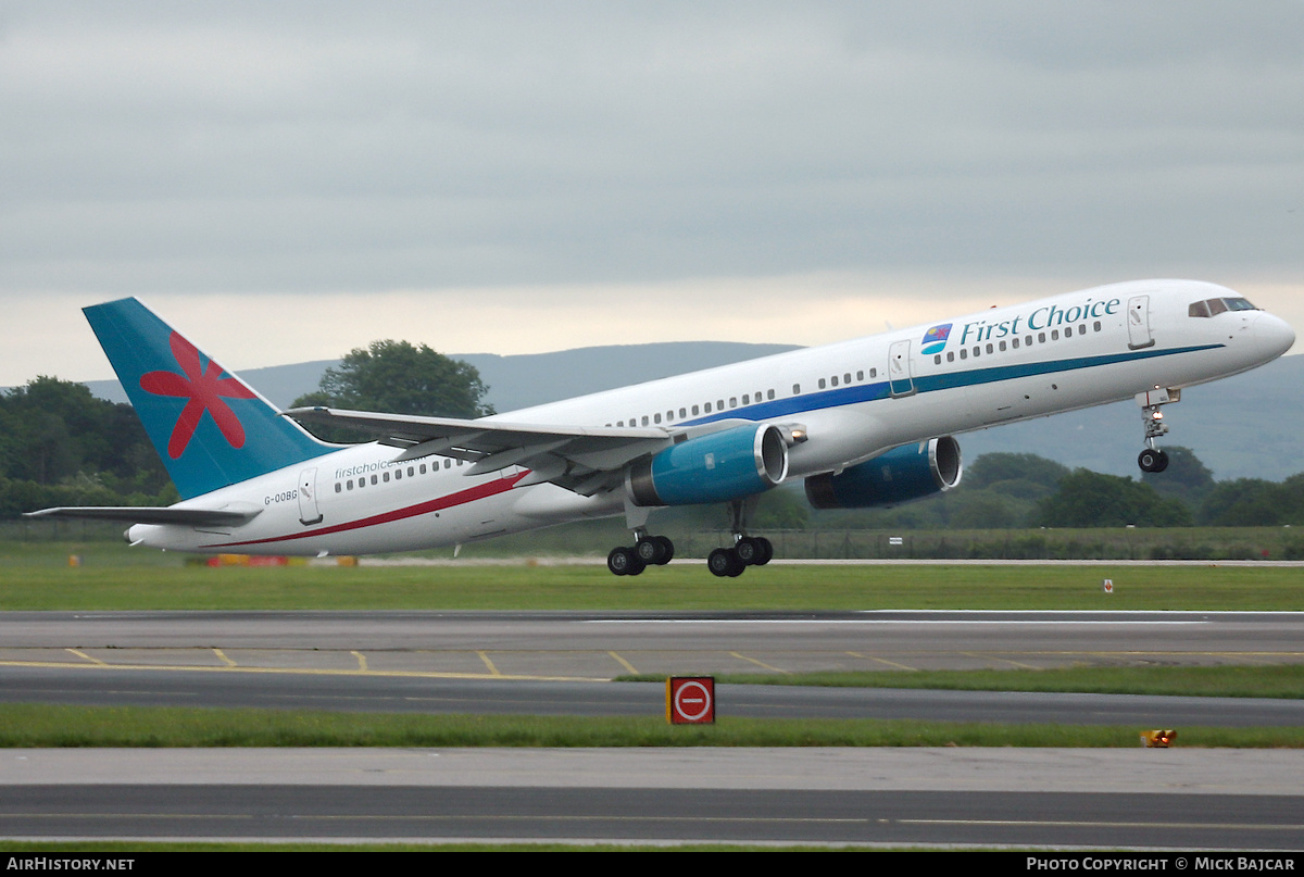 Aircraft Photo of G-OOBG | Boeing 757-236 | First Choice Airways | AirHistory.net #555343