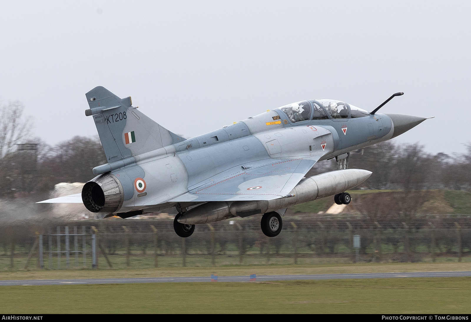 Aircraft Photo of KT208 | Dassault Mirage 2000TI | India - Air Force | AirHistory.net #555363