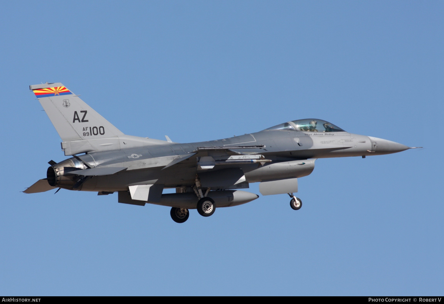 Aircraft Photo of 89-2100 / AF89-100 | General Dynamics F-16CG Fighting Falcon | USA - Air Force | AirHistory.net #555369