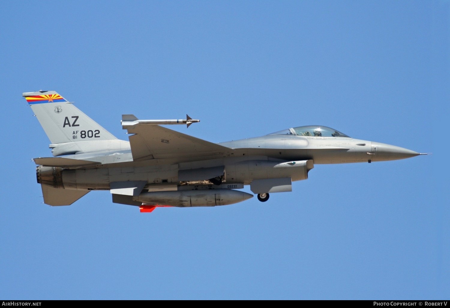 Aircraft Photo of 81-0802 / AF81-802 | General Dynamics F-16A Fighting Falcon | USA - Air Force | AirHistory.net #555375