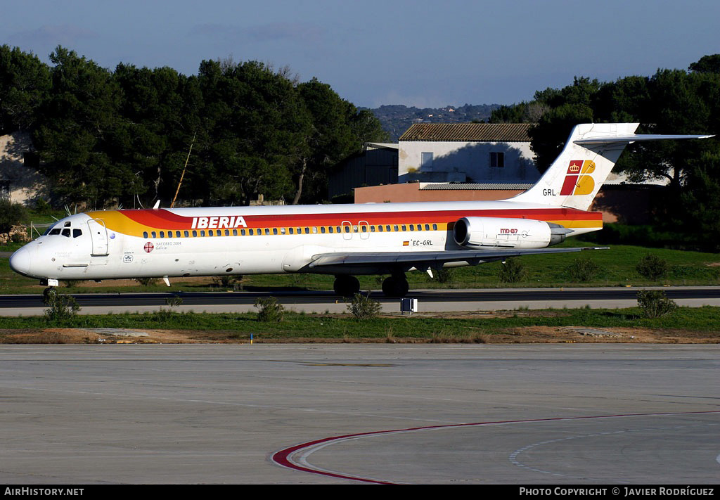 Aircraft Photo of EC-GRL | McDonnell Douglas MD-87 (DC-9-87) | Iberia | AirHistory.net #555378