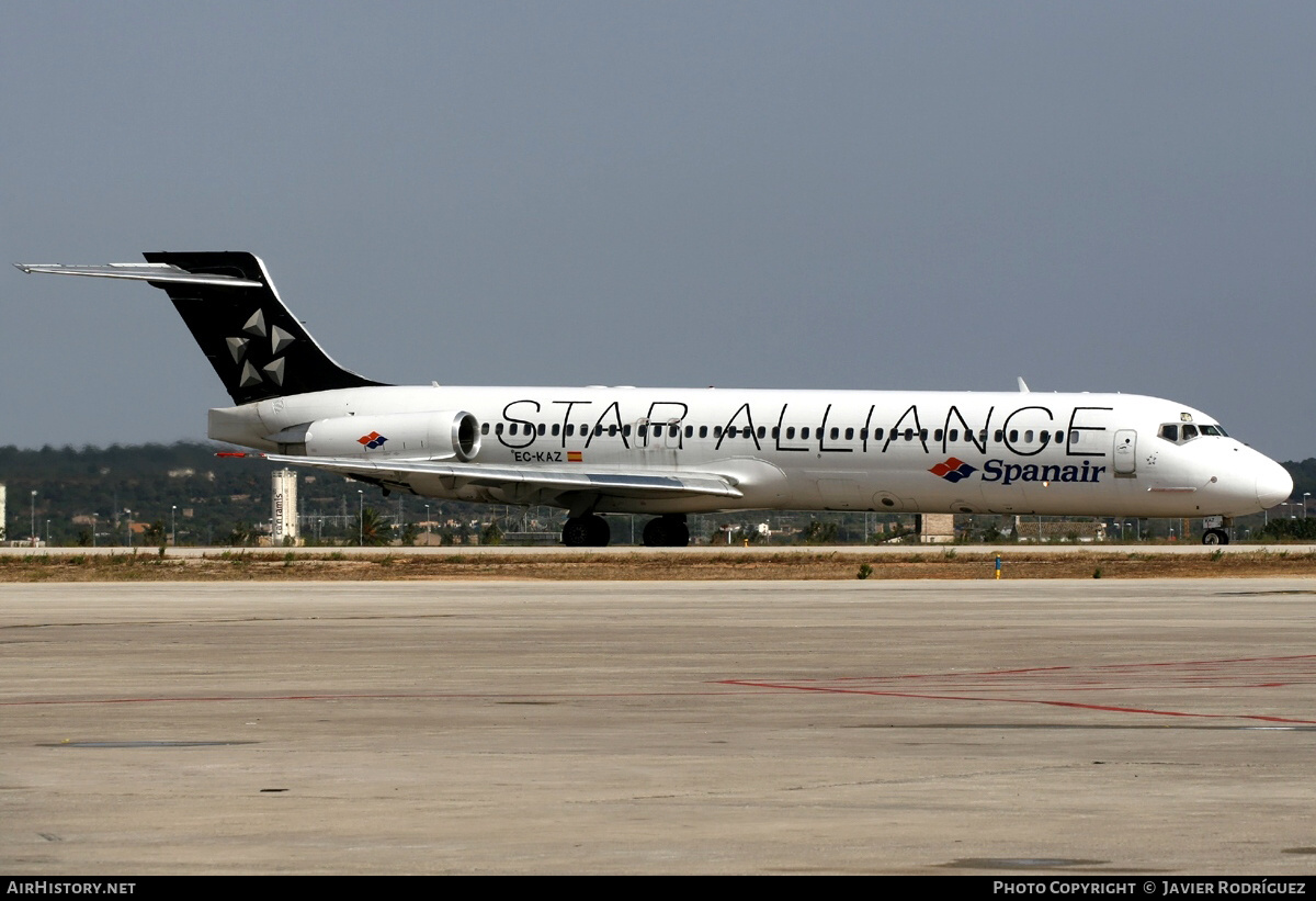 Aircraft Photo of EC-KAZ | McDonnell Douglas MD-87 (DC-9-87) | Spanair | AirHistory.net #555382