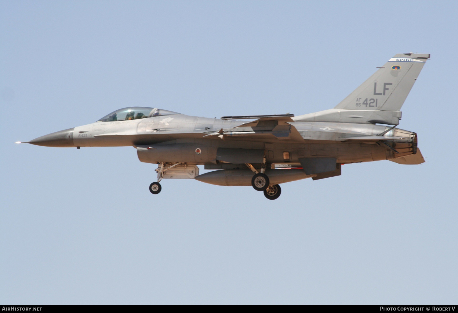 Aircraft Photo of 85-1421 / AF85-421 | General Dynamics F-16C Fighting Falcon | USA - Air Force | AirHistory.net #555384