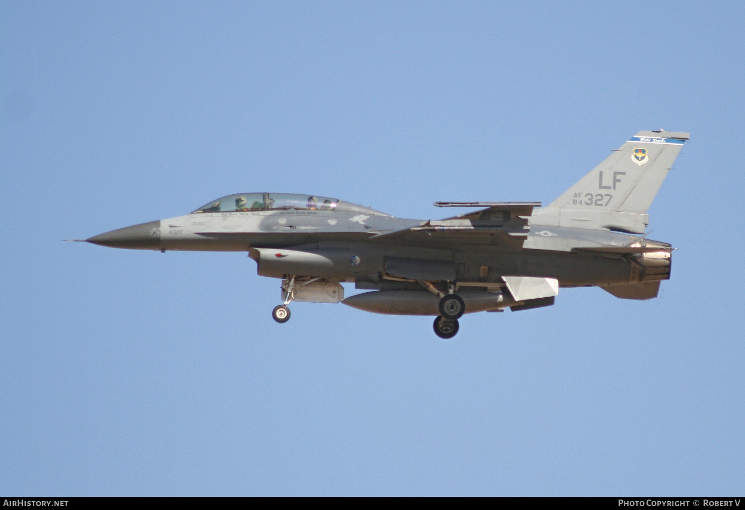 Aircraft Photo of 84-1327 / AF84-327 | Lockheed Martin F-16D Fighting Falcon | USA - Air Force | AirHistory.net #555388