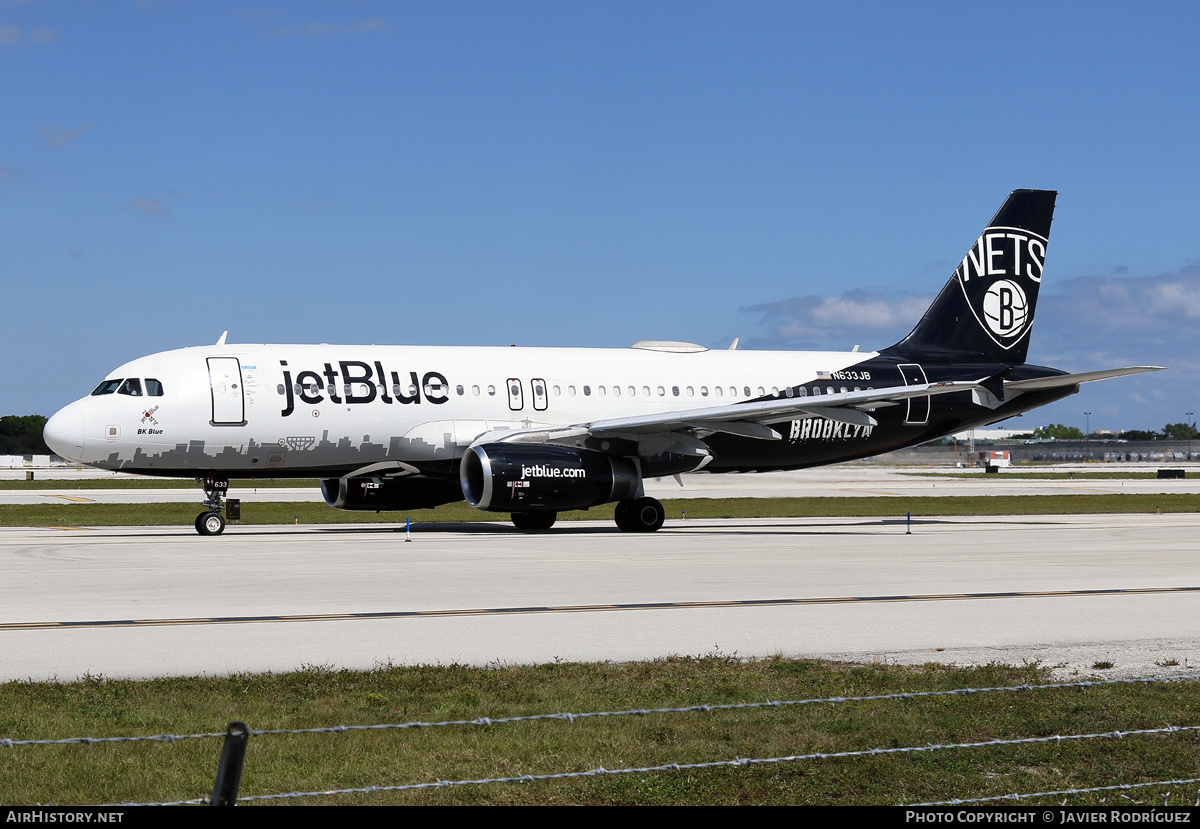 Aircraft Photo of N633JB | Airbus A320-232 | JetBlue Airways | AirHistory.net #555391
