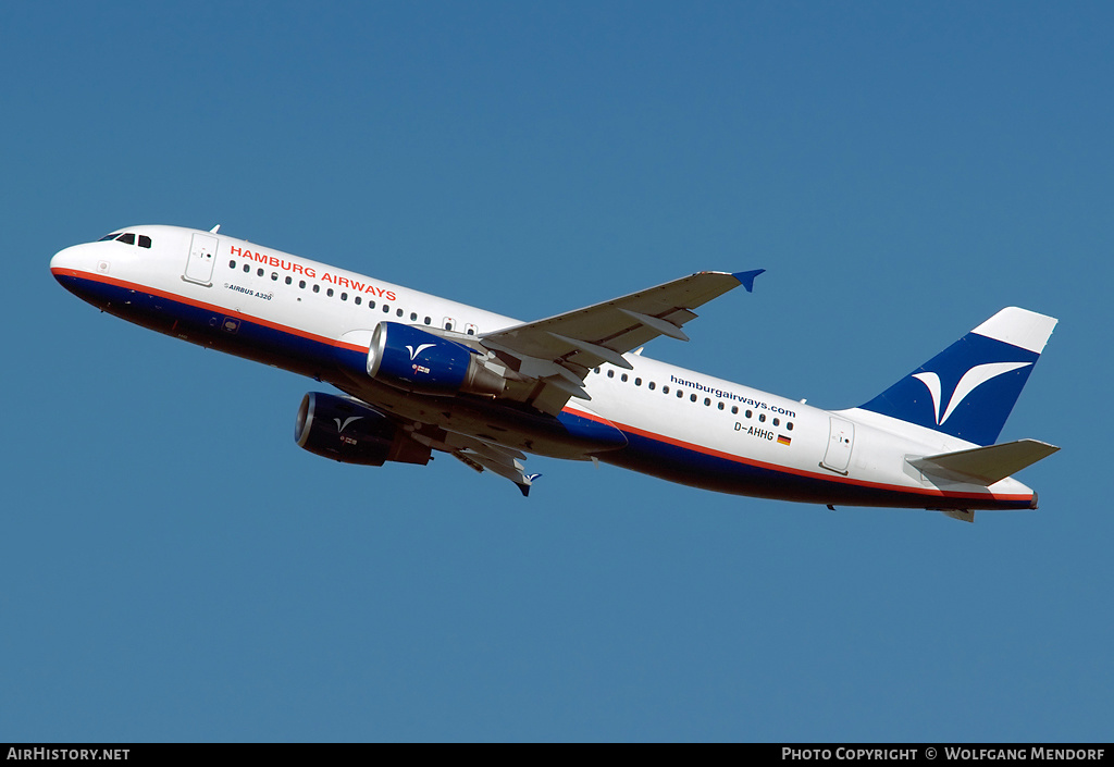 Aircraft Photo of D-AHHG | Airbus A320-214 | Hamburg Airways | AirHistory.net #555394