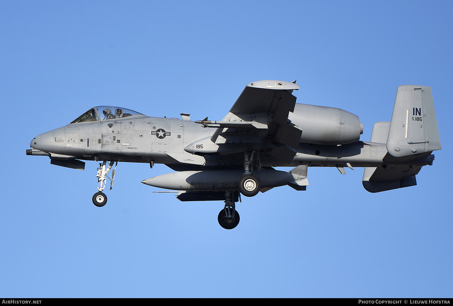 Aircraft Photo of 79-0185 | Fairchild A-10A Thunderbolt II | USA - Air Force | AirHistory.net #555398