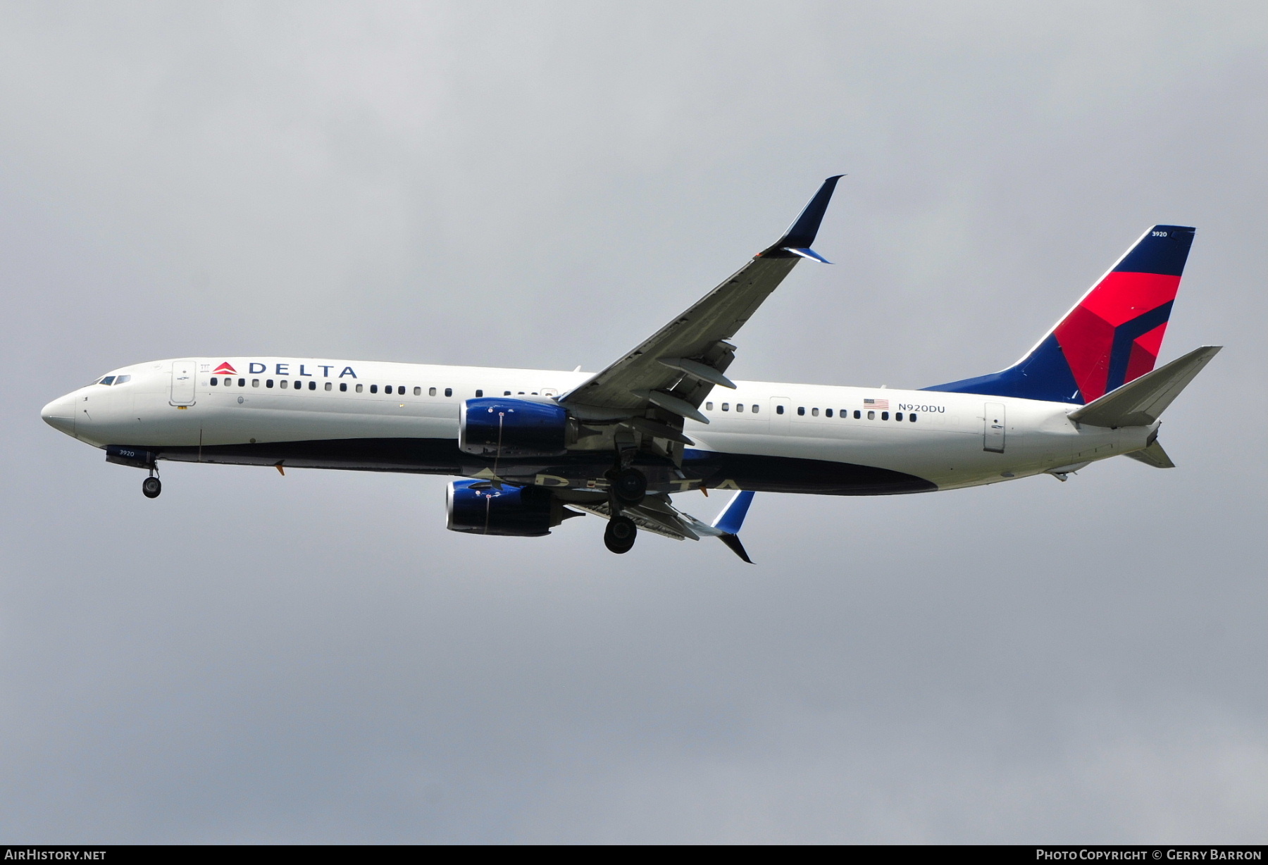 Aircraft Photo of N920DU | Boeing 737-900/ER | Delta Air Lines | AirHistory.net #555407